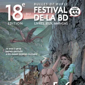 Festival Bulles de Burle - Sainte-Enimie BD