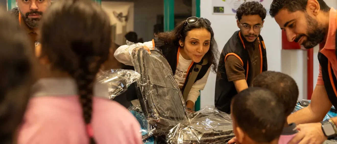 Remise de kits Back to School en Egypte